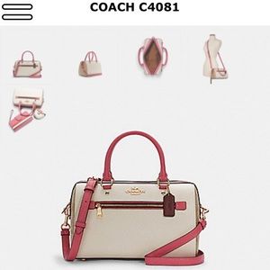Authentic pink COACH shoulder bag negotiable
